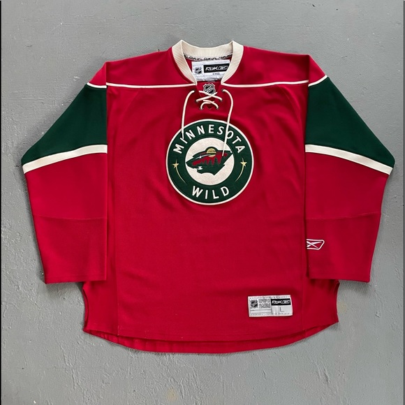 Reebok Other - MINNESOTA WILD REEBOK HOME JERSEY